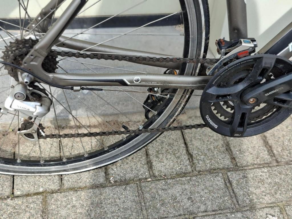 damesfiets Merida, Fietsen en Brommers, Gebruikt, Velgrem, Versnellingen, Ophalen