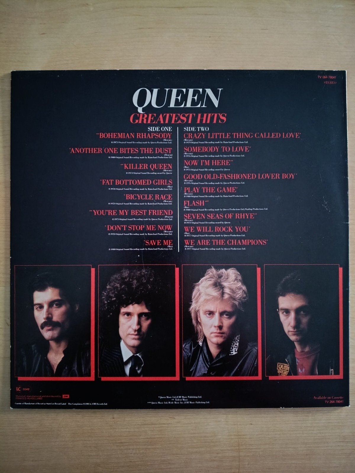 33 T vinyl Queen, Cd's en Dvd's, LP, Gebruikt, Overige formaten, Ophalen of Verzenden