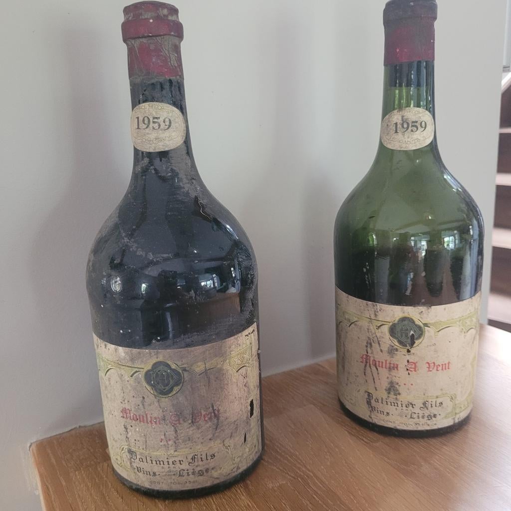 Très vieux vins, Collections, Enlèvement