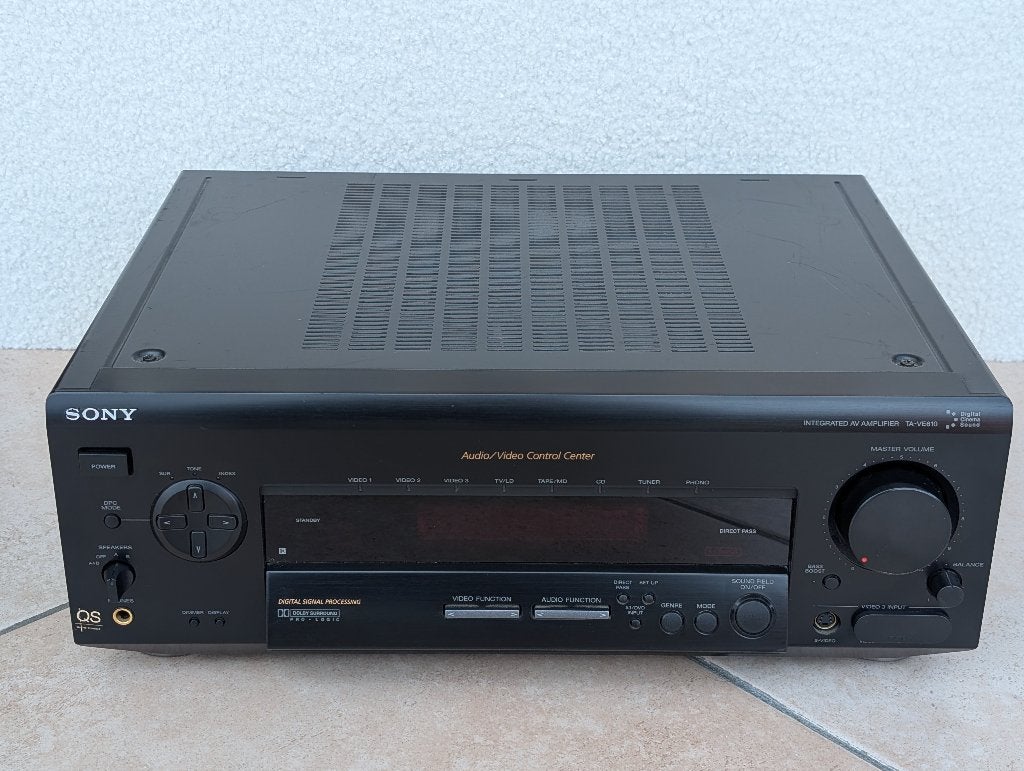 Sony TA-VE610 QS Versterker, Enlèvement ou Envoi, Utilisé, Sony