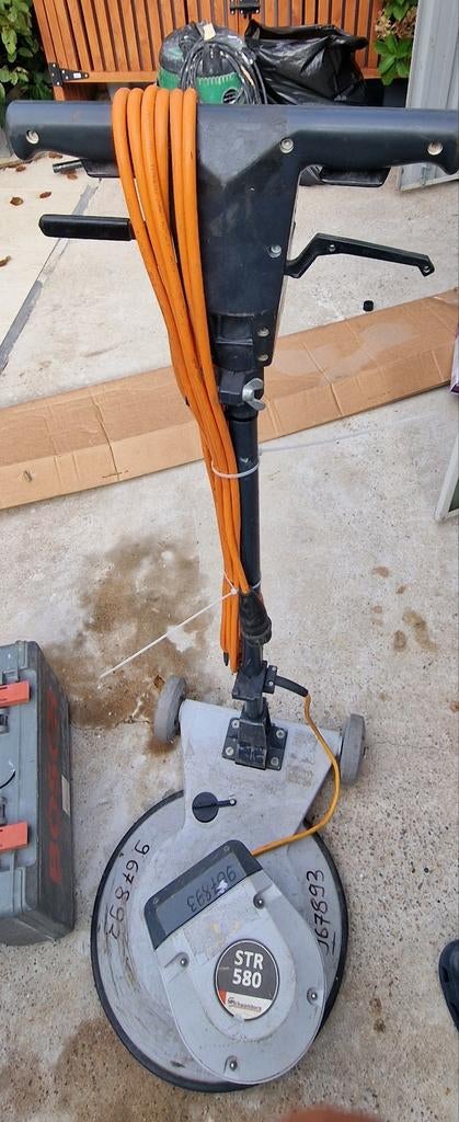 Ponceuse de sol - béton Schwamborn STR580 a réparé, Enlèvement, Utilisé, 1200 watts ou plus, Ponceuse orbitale