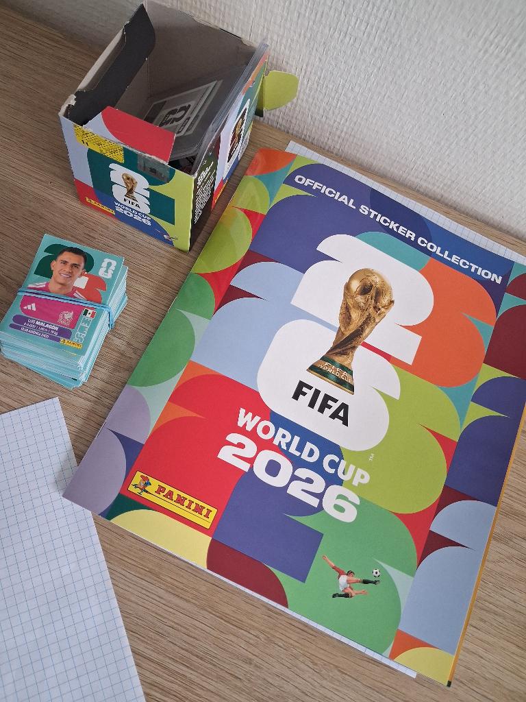Panini sticker wk 2026 ruilen, Ophalen of Verzenden, Nieuw, Sport
