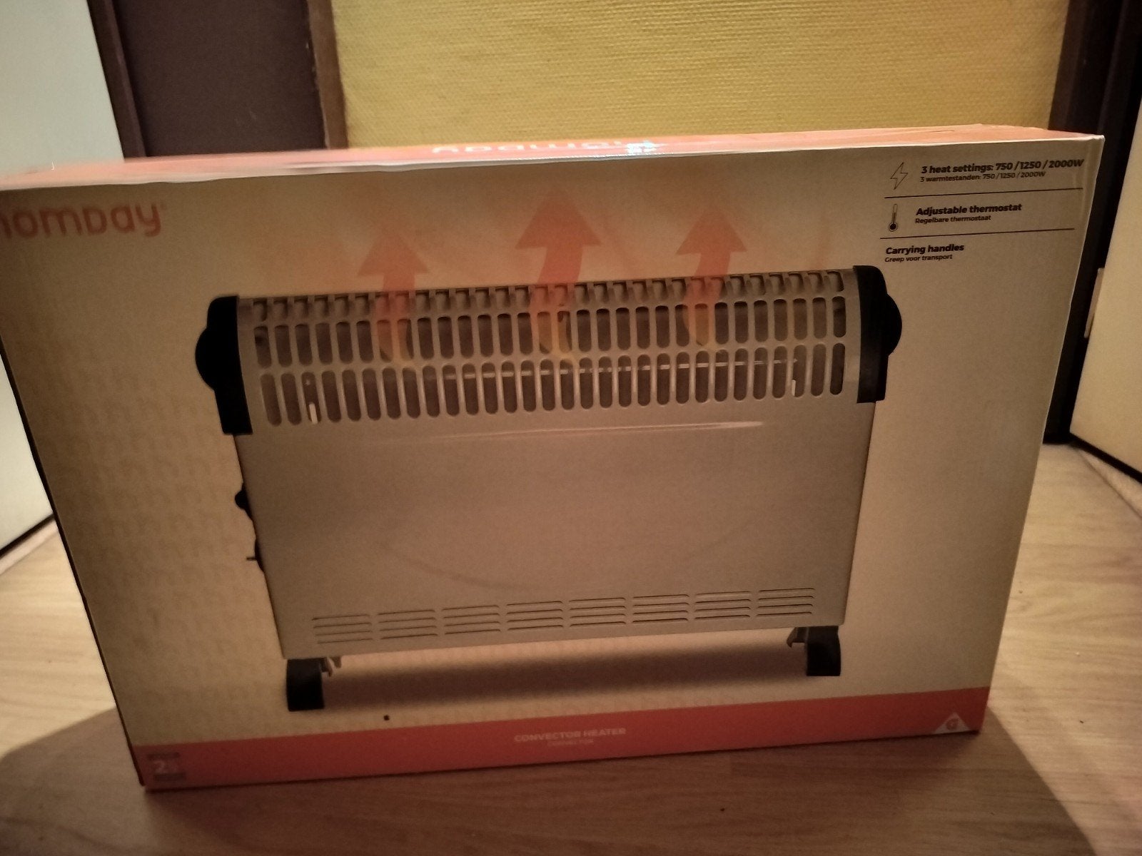 Chauffage électrique d'appoint, Ophalen, Elektrisch