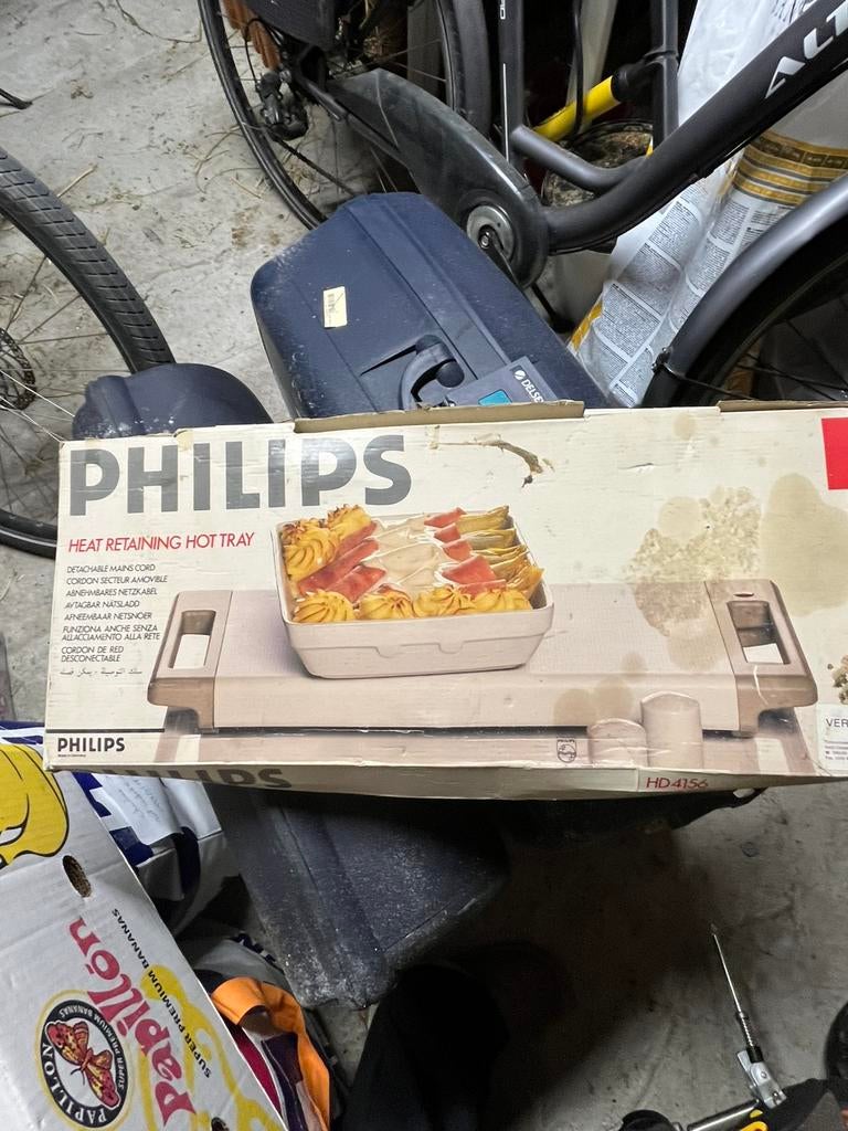 Elektrische schotelverwarmer, Ophalen