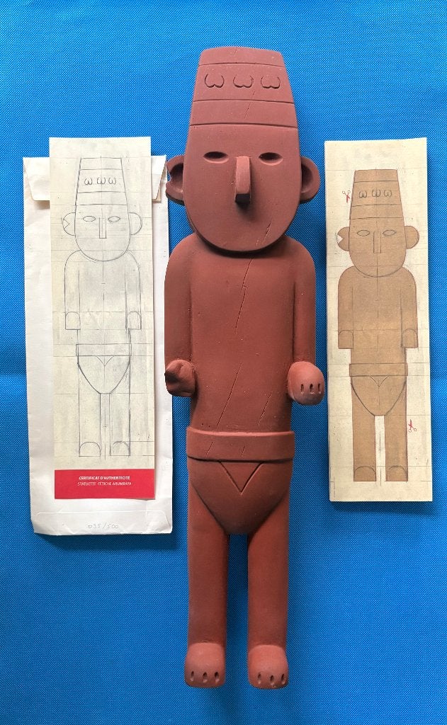 Tintin fetiche Arumbaya 52 cm, Enlèvement, Neuf