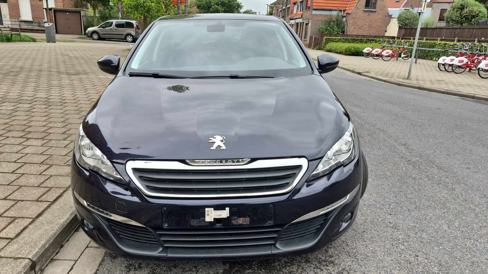 Peugeot 308 1.2Benzine – 03/2016– 162.020 km – Met Airco, Auto's, Stof, Blauw, Bedrijf, 5 deurs