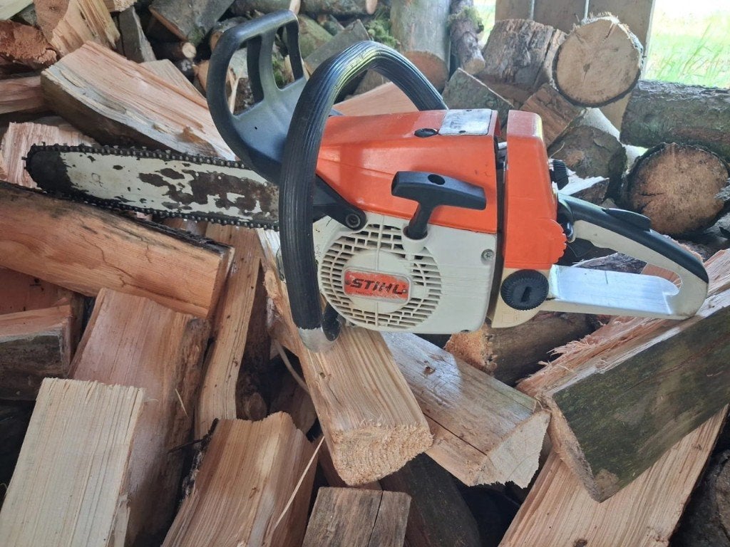 STIHL 026 kettingzaag, Doe-het-zelf en Bouw, Gebruikt, 70 mm of meer, Kettingzaag, Ophalen of Verzenden