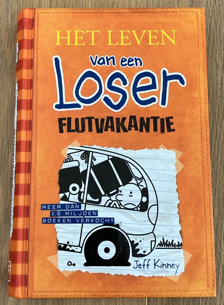 Het Leven van een Loser ‘Flutvakantie’, Boeken, Ophalen, Gelezen, Jeff Kinney