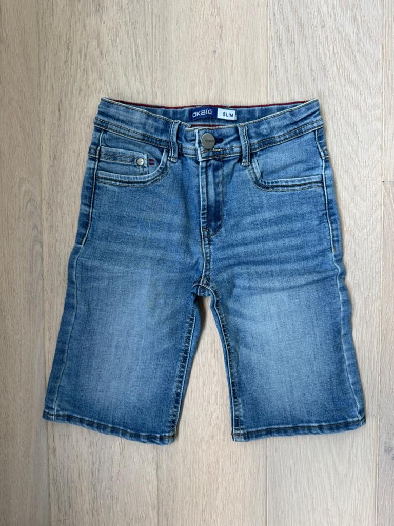 Okaïdi korte jeans - maat 128 - zeer goede staat!, Kinderen en Baby's, Kinderkleding | Maat 128, Ophalen of Verzenden, Zo goed als nieuw