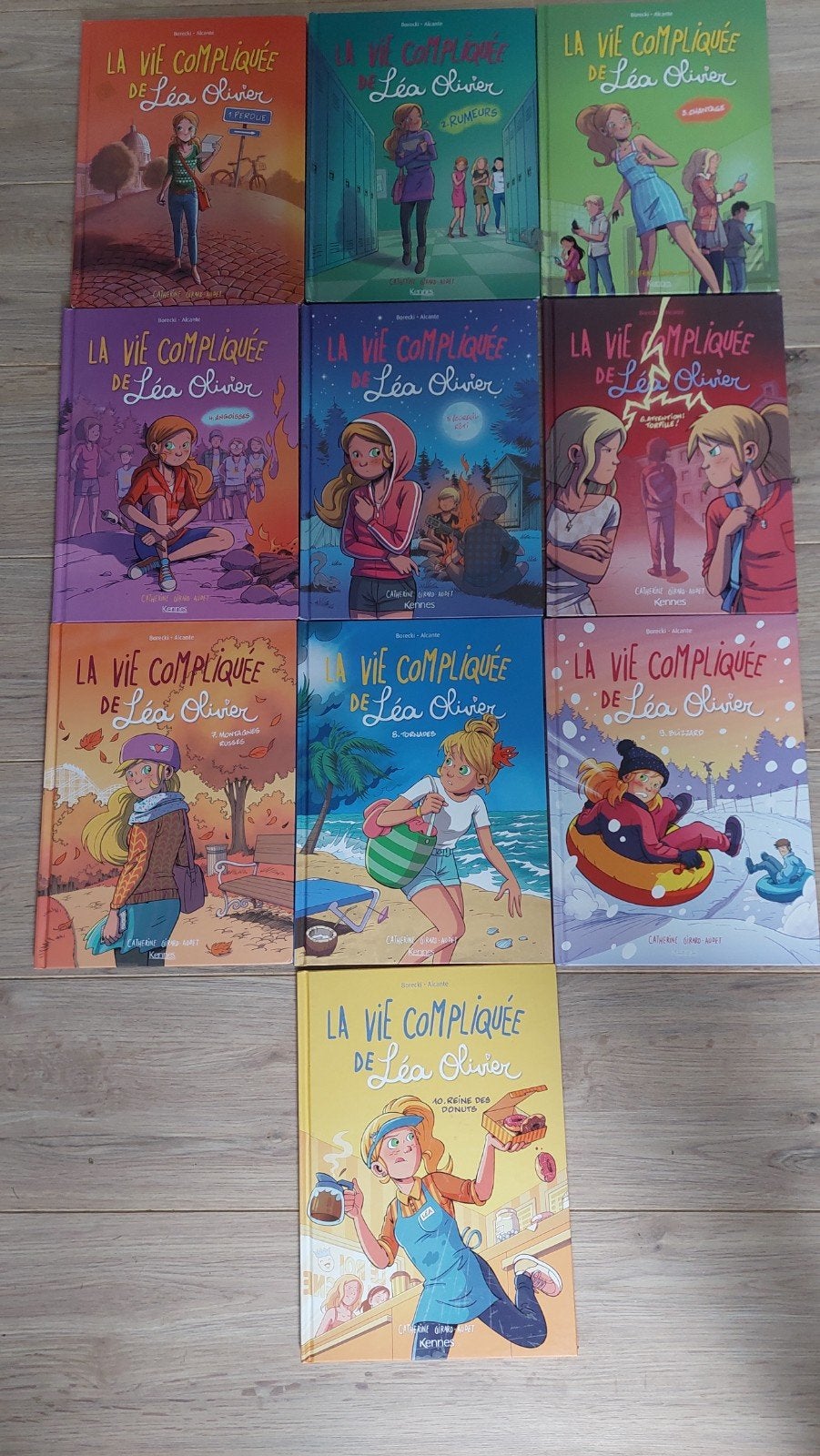10 exemplaires de "La vie compliquée de Léa Olivier"