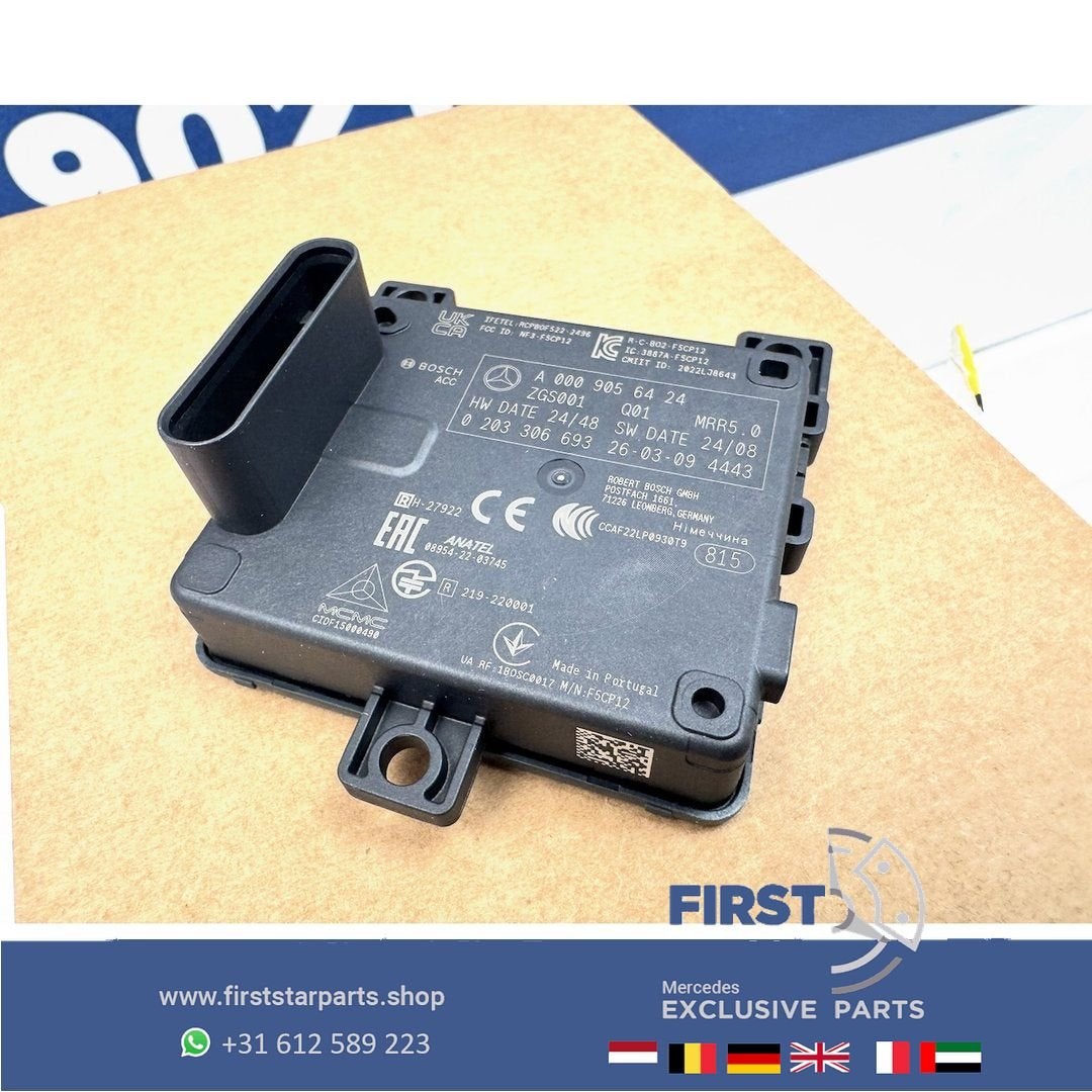 A0009056424 RADARSENSOR Mercedes W206 W290 W214 W254 W167 W2, Utilisé, -, -, Enlèvement ou Envoi