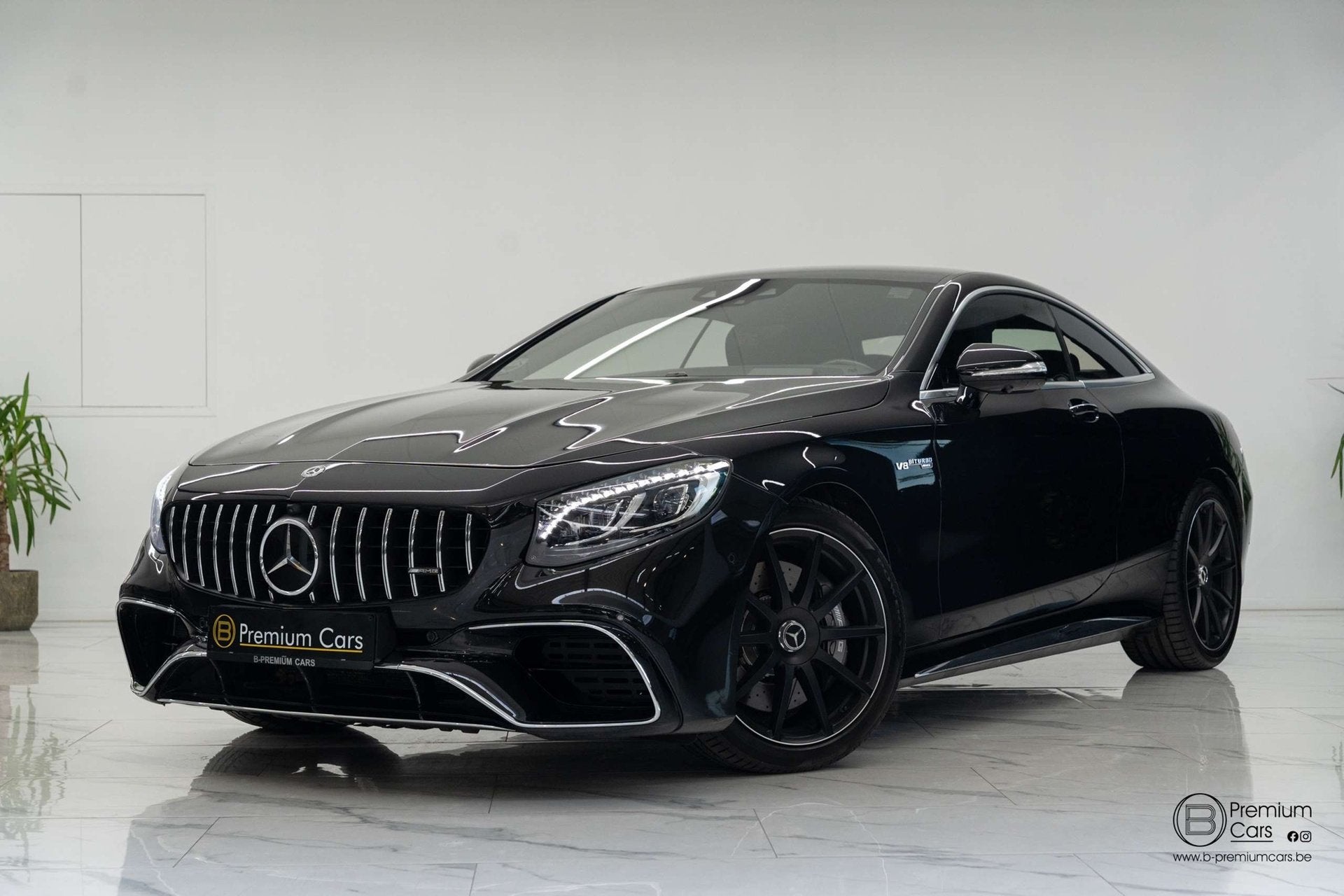 Mercedes-Benz S 63 AMG 4Matic coupe! AMG plus! Massage! HUD!, Automaat, Gebruikt, Zwart, 2 deurs
