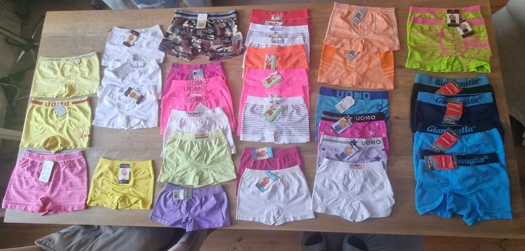 Partij NIEUW Jongensondergoed - 37 Stuks - 3 tm 7 Jaar, Kinderen en Baby's, Ophalen of Verzenden, Nieuw, Jongen, Nacht- of Onderkleding