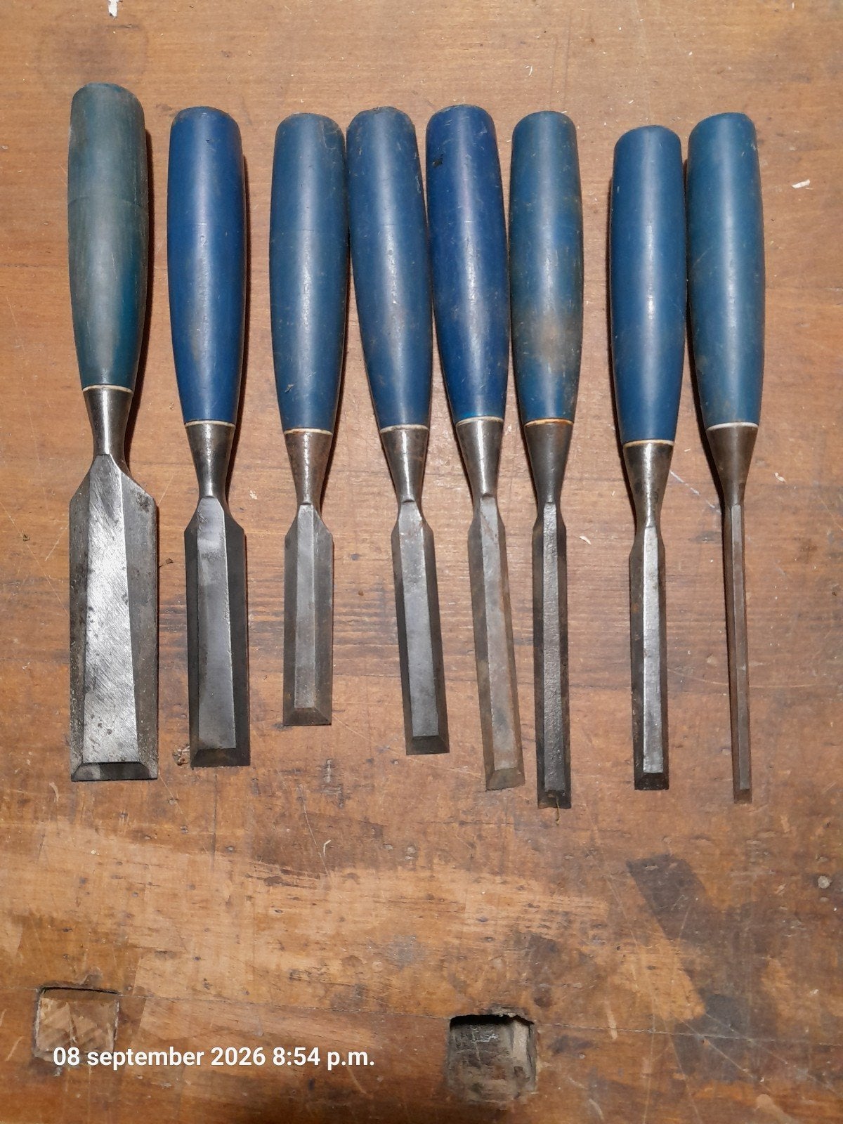 Stanley beitels, Doe-het-zelf en Bouw, Ophalen of Verzenden, Gebruikt, Beitel, Stanley