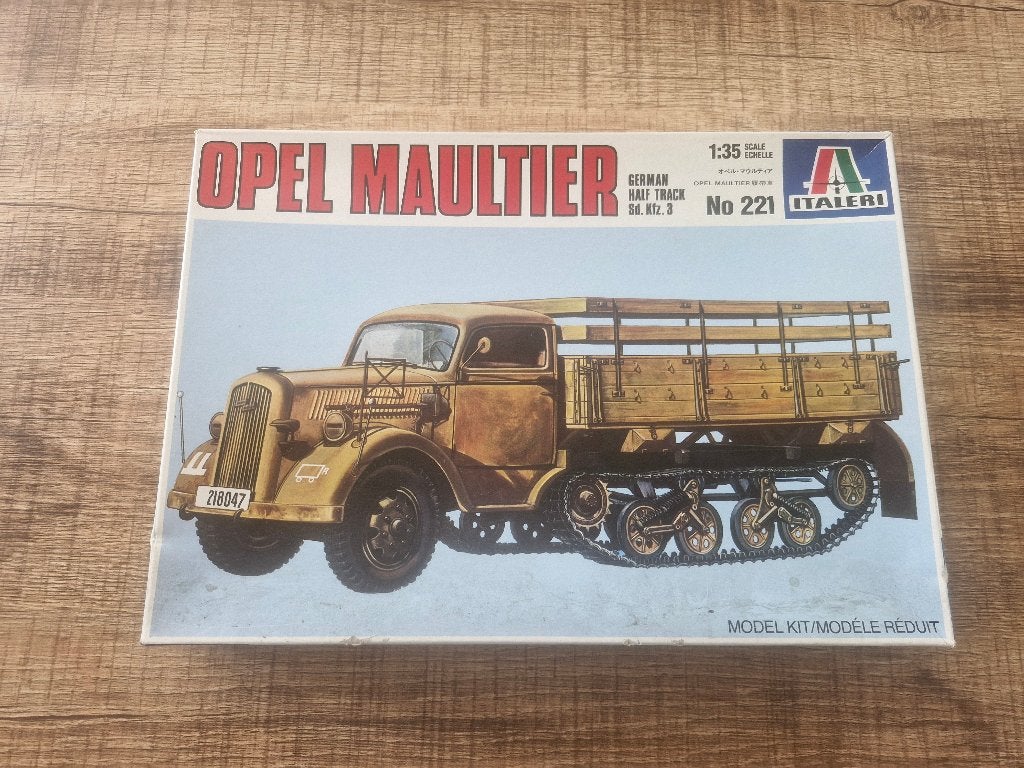 Italeri 1/35 Opel Maultier, Italeri, 1:32 tot 1:50, Nieuw, Ophalen of Verzenden
