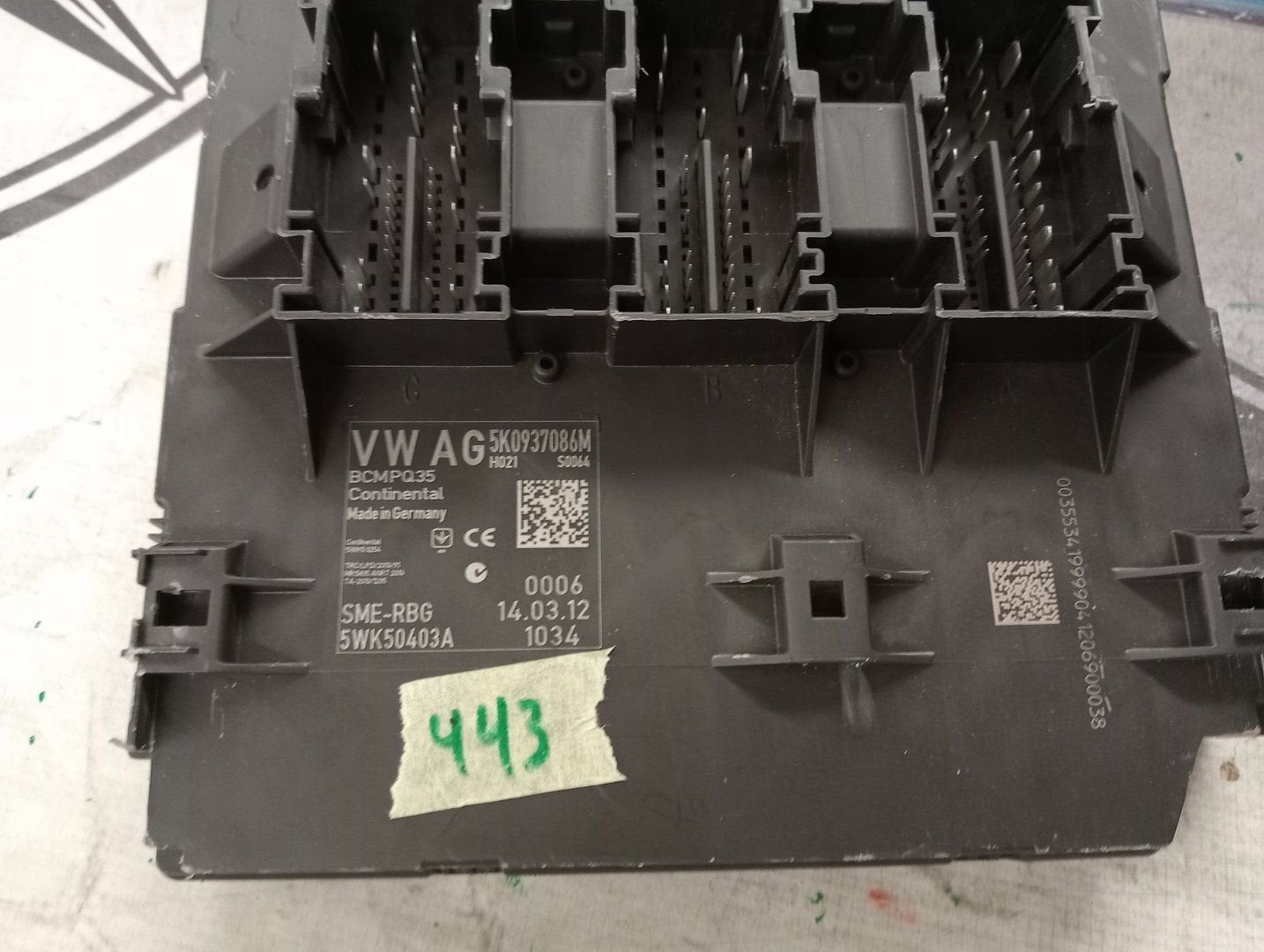 217645VW Caddy BCM PQ35 Boordnet (BCMPQ35) 5K0937086M, Volkswagen, -, Utilisé, -