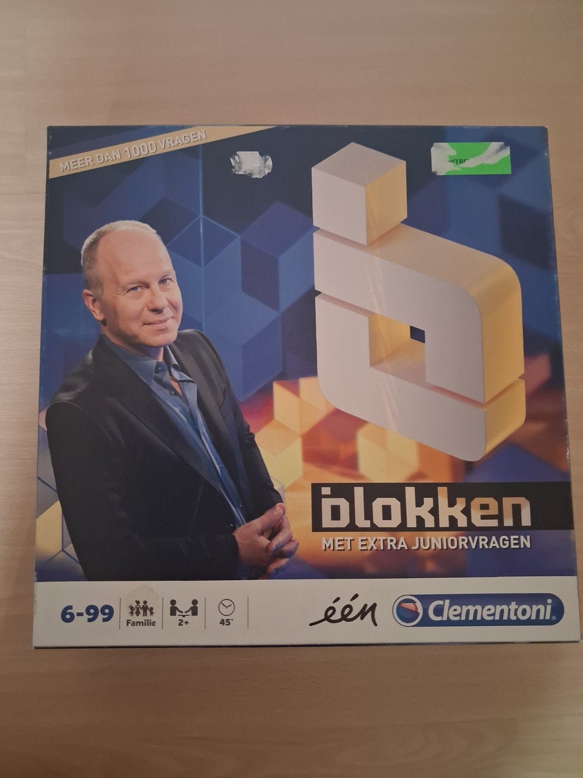 Blokken Tv Game, Ophalen, Zo goed als nieuw, Clementoni, Drie of vier spelers