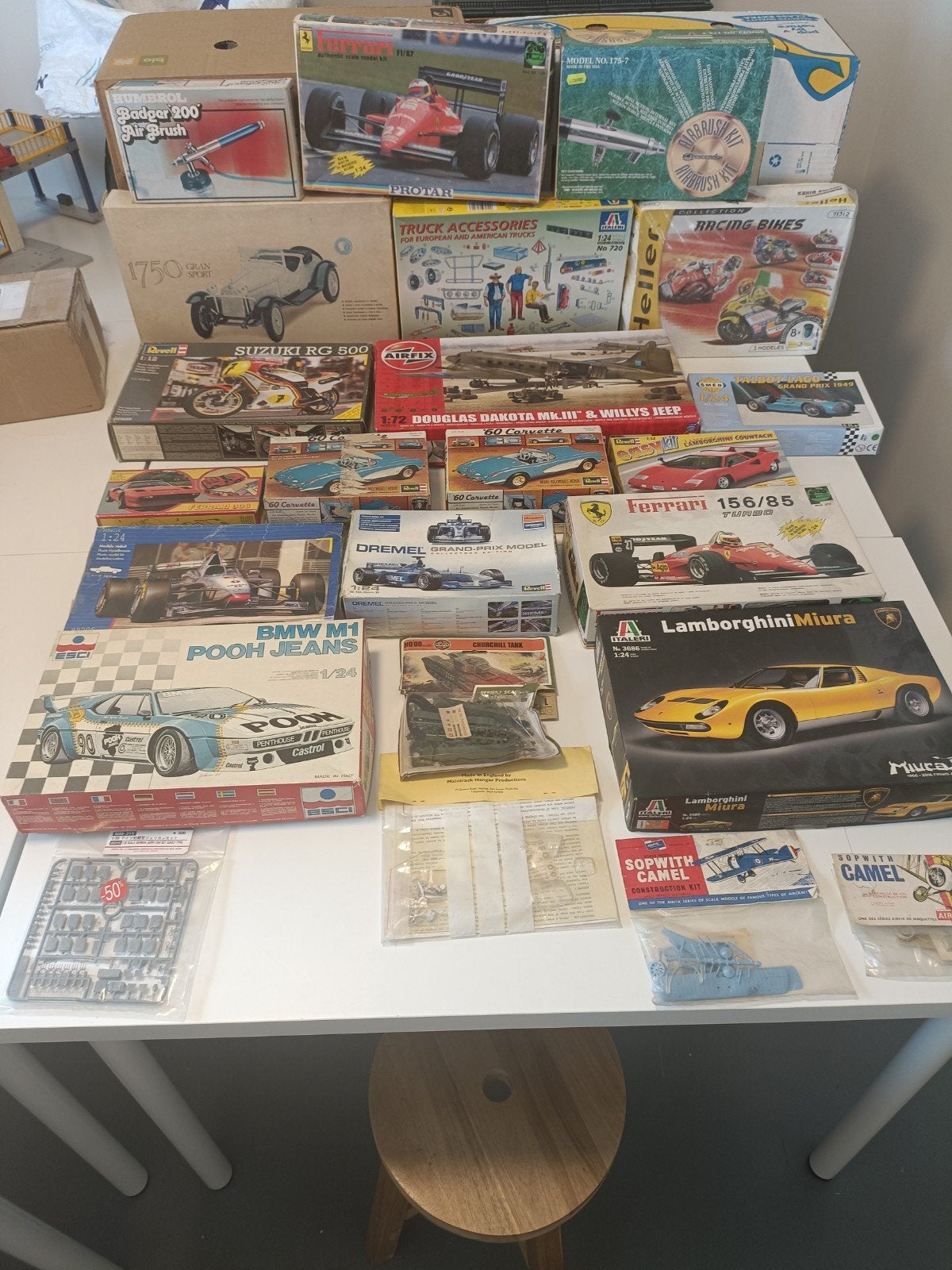Verzameling nieuwe vintage modellen, Hobby en Vrije tijd, Ophalen, Airfix