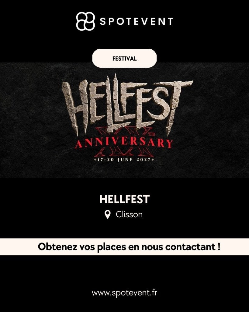 Hellfest 2027 - Pass - Clisson, Tickets & Billets