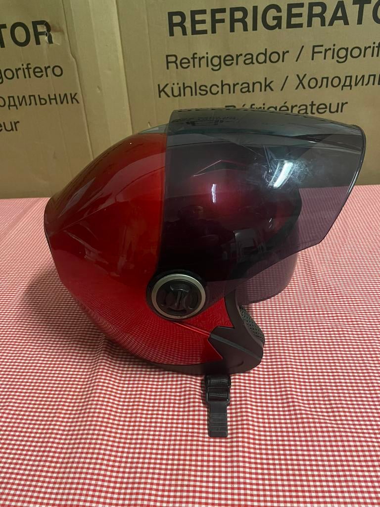 Motor/Brommer Helm, Fietsen en Brommers, Ophalen, Zo goed als nieuw