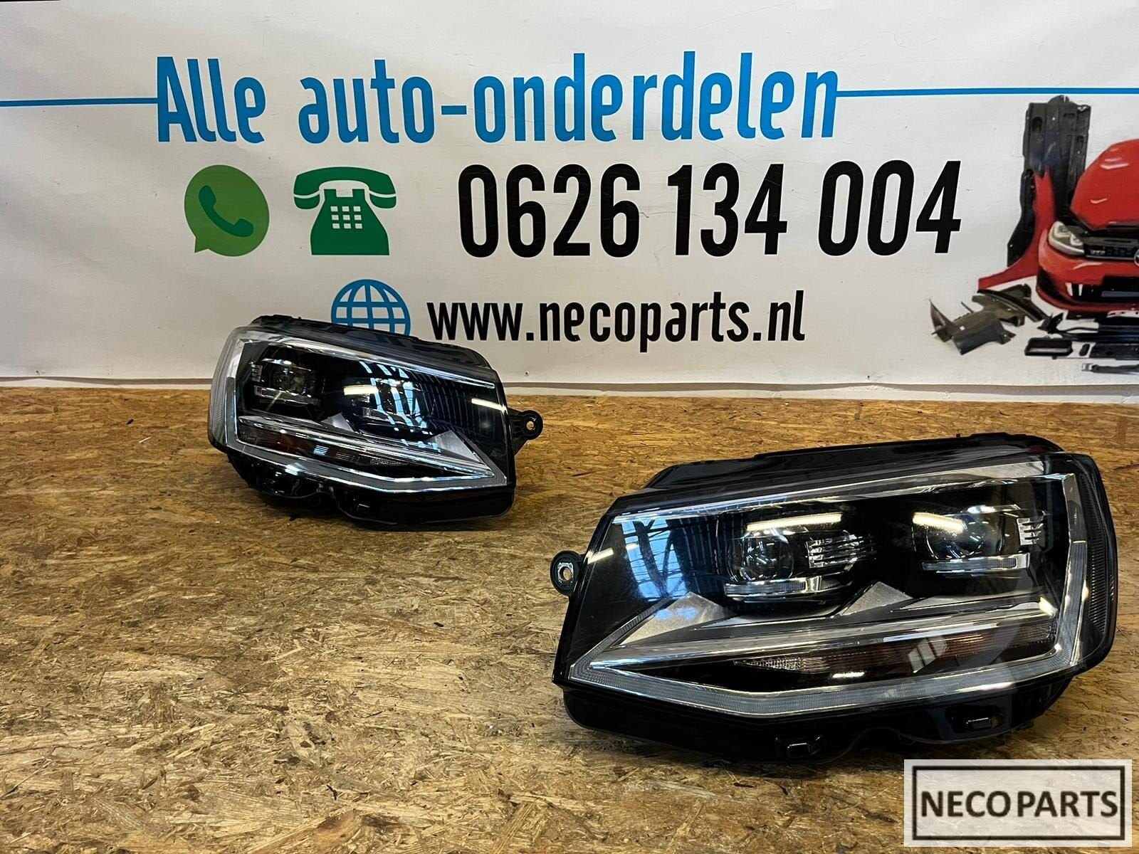 VW TRANSPORTER T6 VOL LED KOPLAMP ORIGINEEL, Volkswagen, -, Utilisé, -