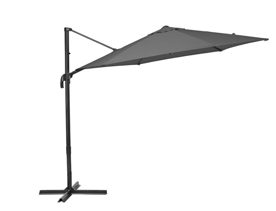 MATÉRIAU Parasol hexagonal anthracite Avea, Neuf, Enlèvement, 2 à 3 mètres, Autres types
