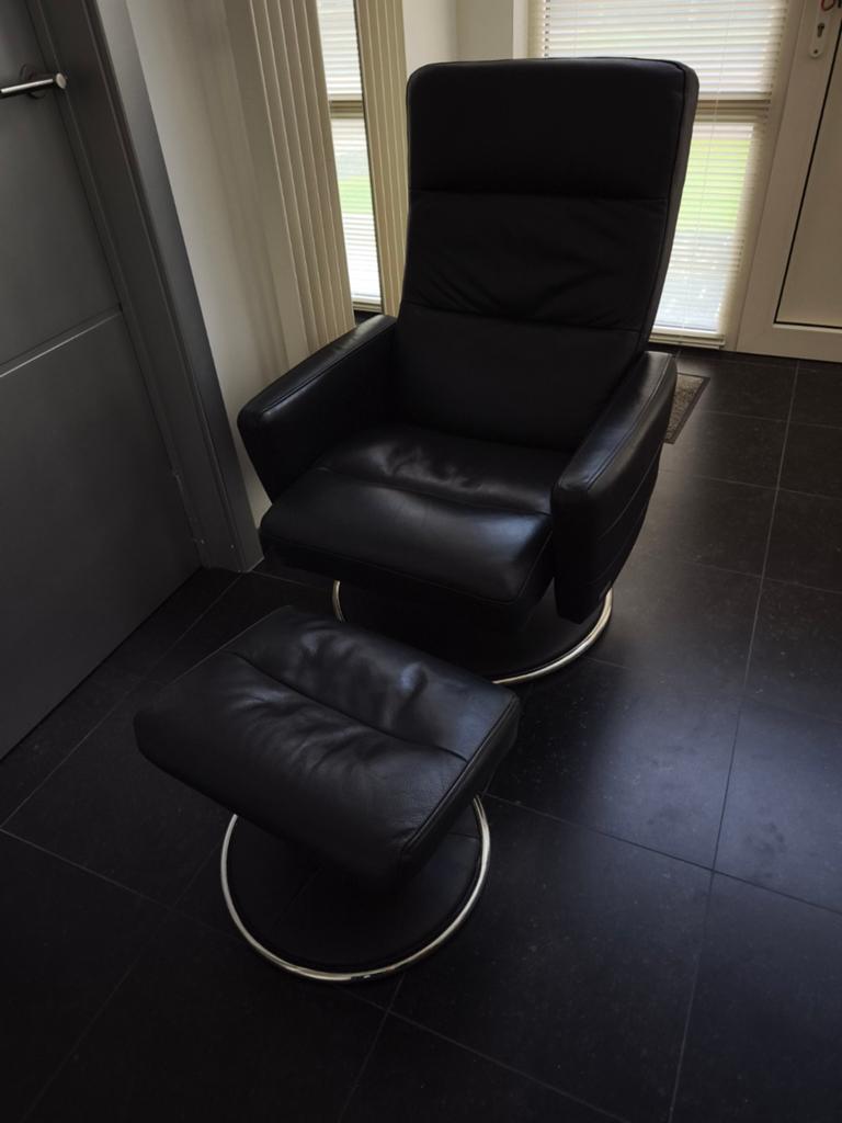Lederen relax T&T design, Huis en Inrichting, Fauteuils, Ophalen
