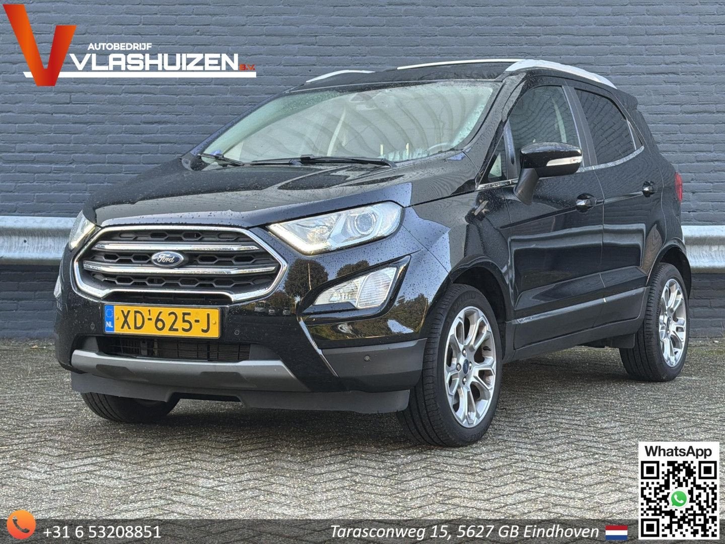 Ford EcoSport 1.0 EcoBoost Titanium | appareil photo | Cruis, Autos, Achat, Boîte manuelle, 119 g/km, Essence