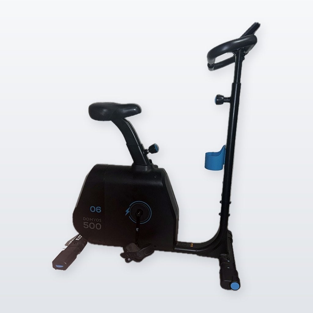 Vélo d'appartement Domyos 500 auto-alimenté – Bluetooth, Sports & Fitness, Jambes, Comme neuf, Enlèvement, Vélo d'appartement