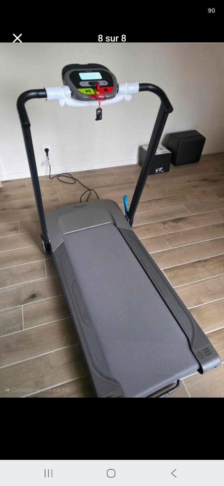 Tapis de marche., Enlèvement, Comme neuf