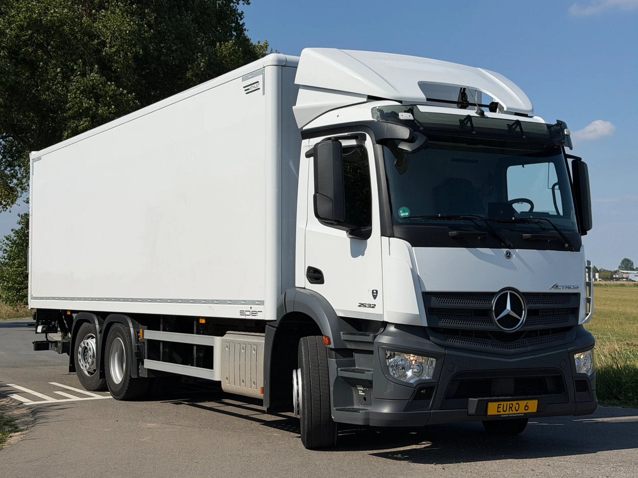 Mercedes-Benz 1522 ACTROS 2632L EURO6. 2022, Autos, Camionnettes & Utilitaires, Achat, Autres carburants, Mercedes-Benz, 6 cylindres