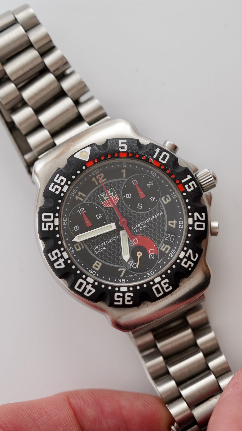 Tag Heuer, Montre-bracelet, Autres marques, Enlèvement ou Envoi, Acier