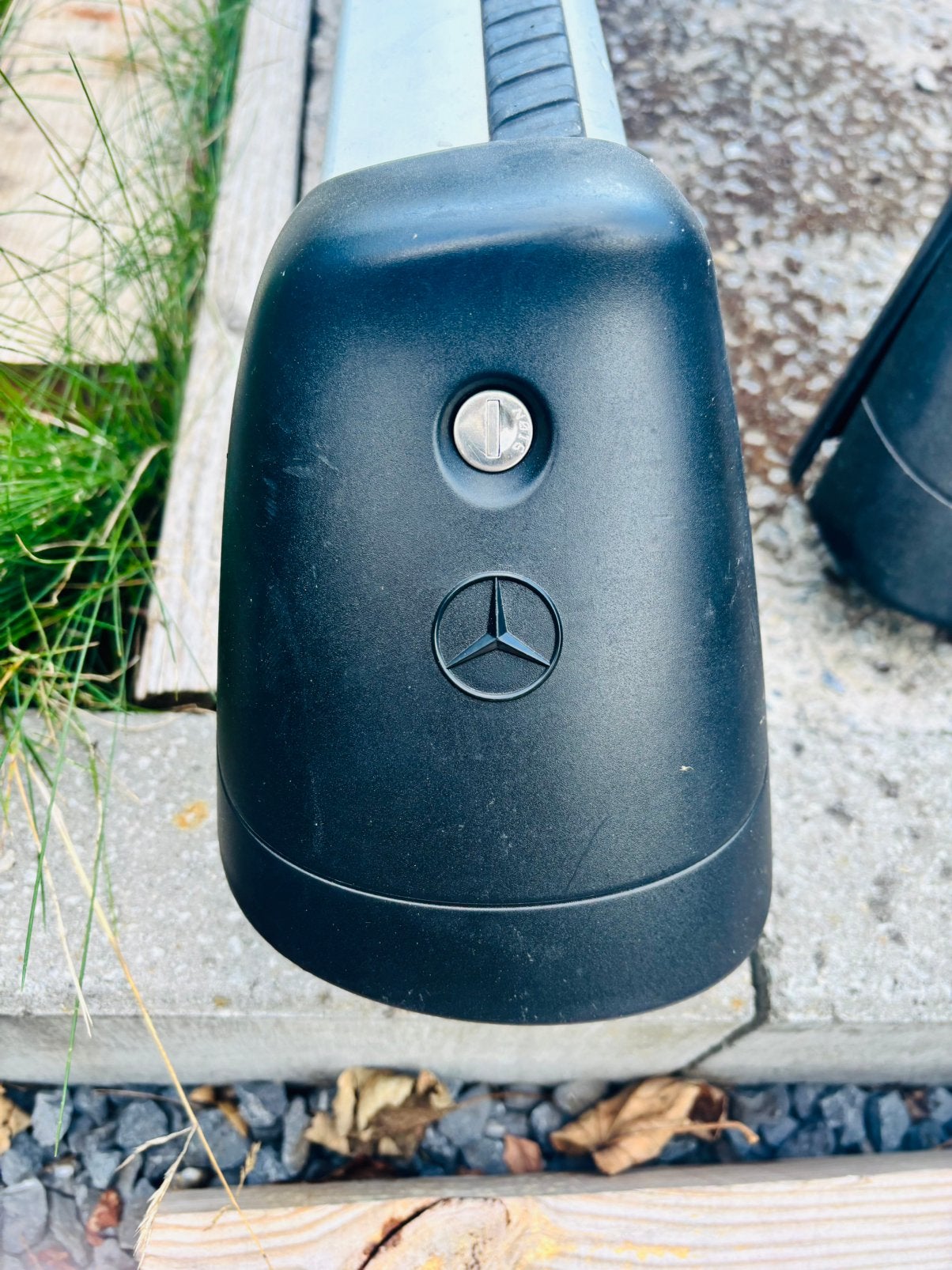 Barre de toit Mercedes classe B break, Auto diversen, Ophalen, Zo goed als nieuw