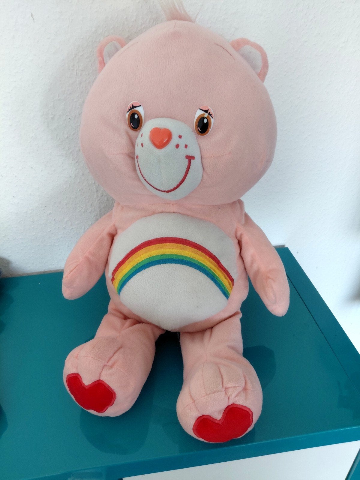 Care Bears Bisounours 60 cm Vintage 2002 Grosfarceur, Enlèvement ou Envoi, Autres marques, Moyen (20 à 80 cm), Utilisé