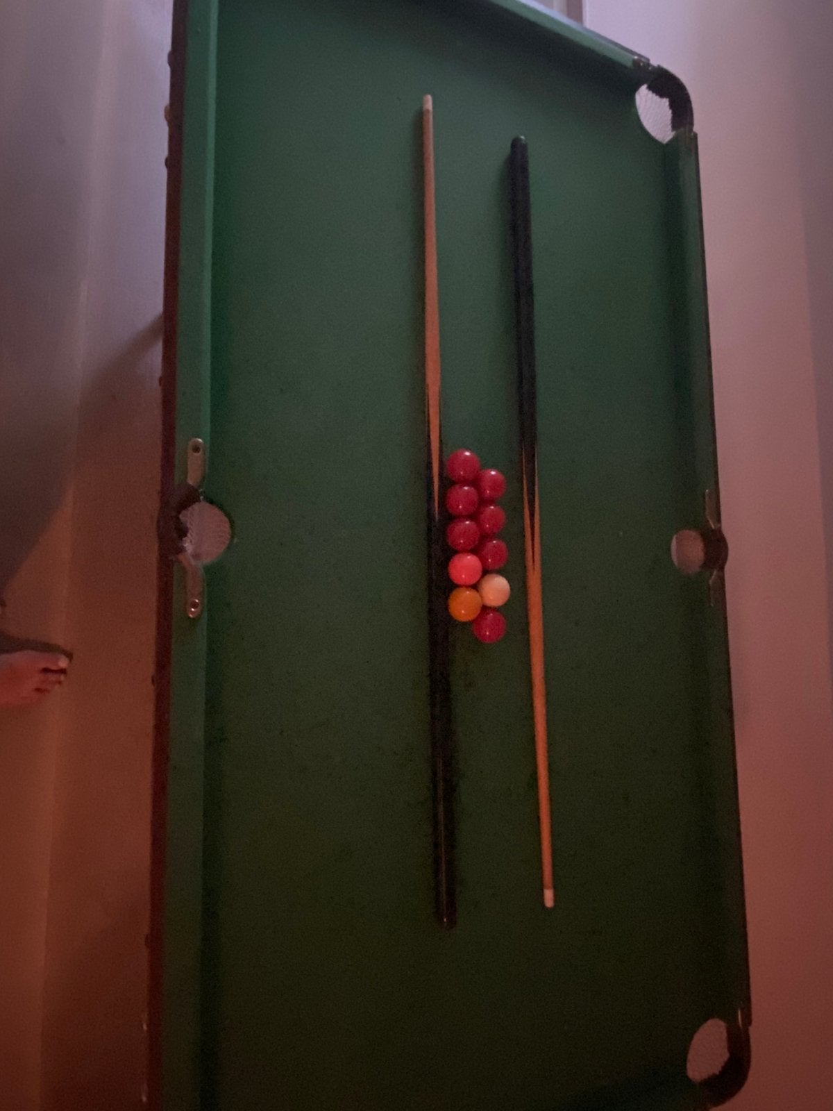 Kleine pooltafel, Ophalen, Gebruikt, Pooltafel