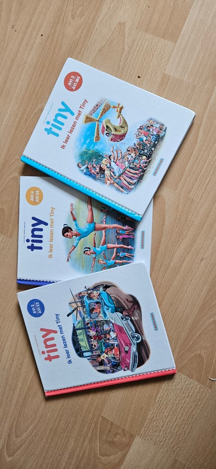Ik leer lezen met Tiny, Boeken, Ophalen, Gelezen, Gijs Haag - Marcel Marlier