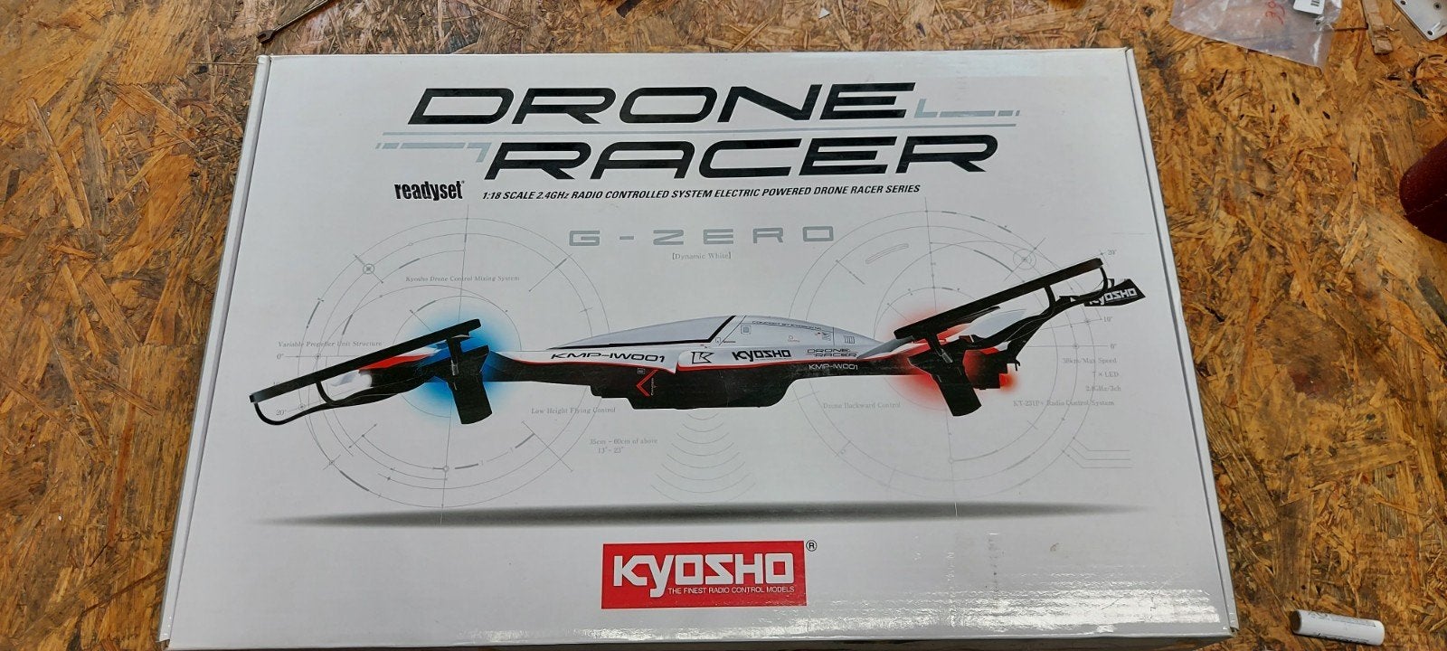 Kyosho Drone Racer G-zero, Elektro, Quadcopter of Multicopter, RTF (Ready to Fly), Nieuw