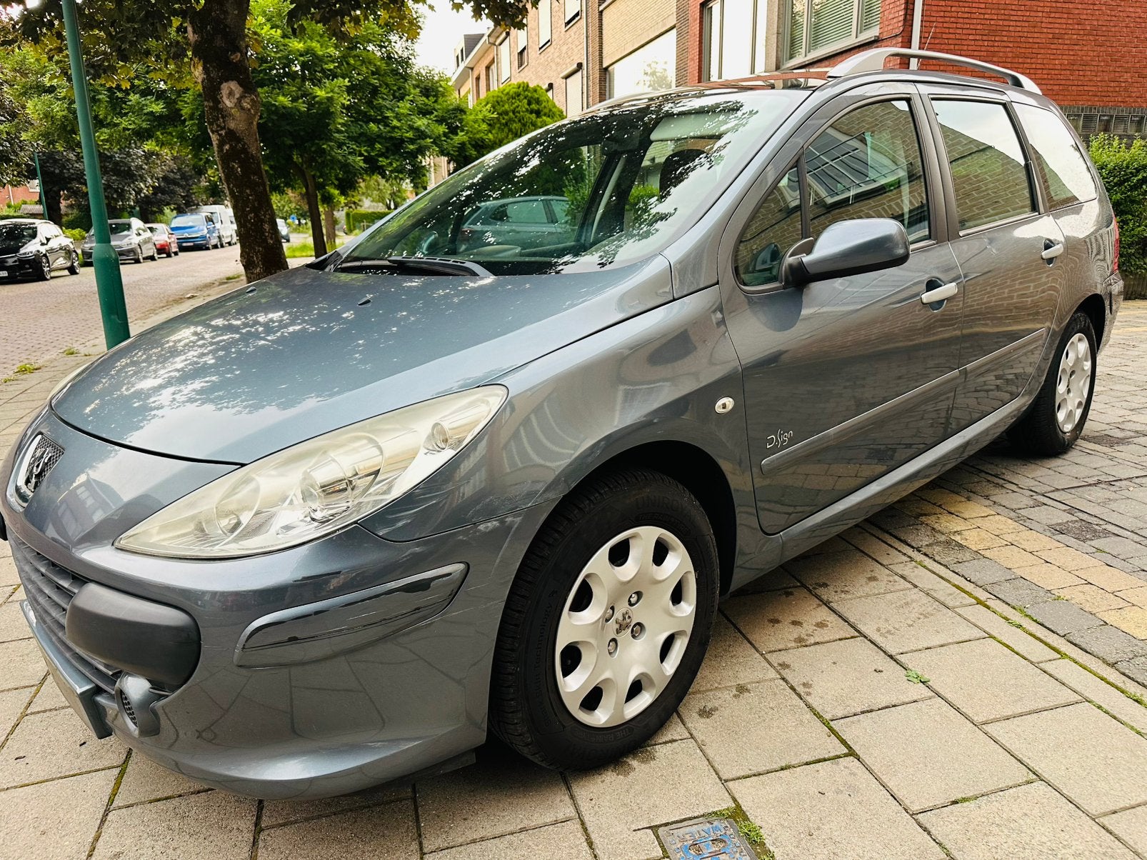 PEUGEOT 307 SW 1.6 ESSENCE 144000KM PANODAK AIRCO  2450€, Argent ou Gris, Electronic Stability Program (ESP), Entreprise, Boîte manuelle