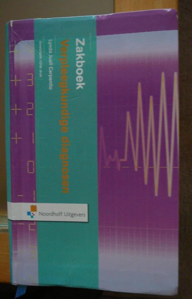 zakboek " Verpleegkundige diagnosen", Enlèvement ou Envoi, Comme neuf