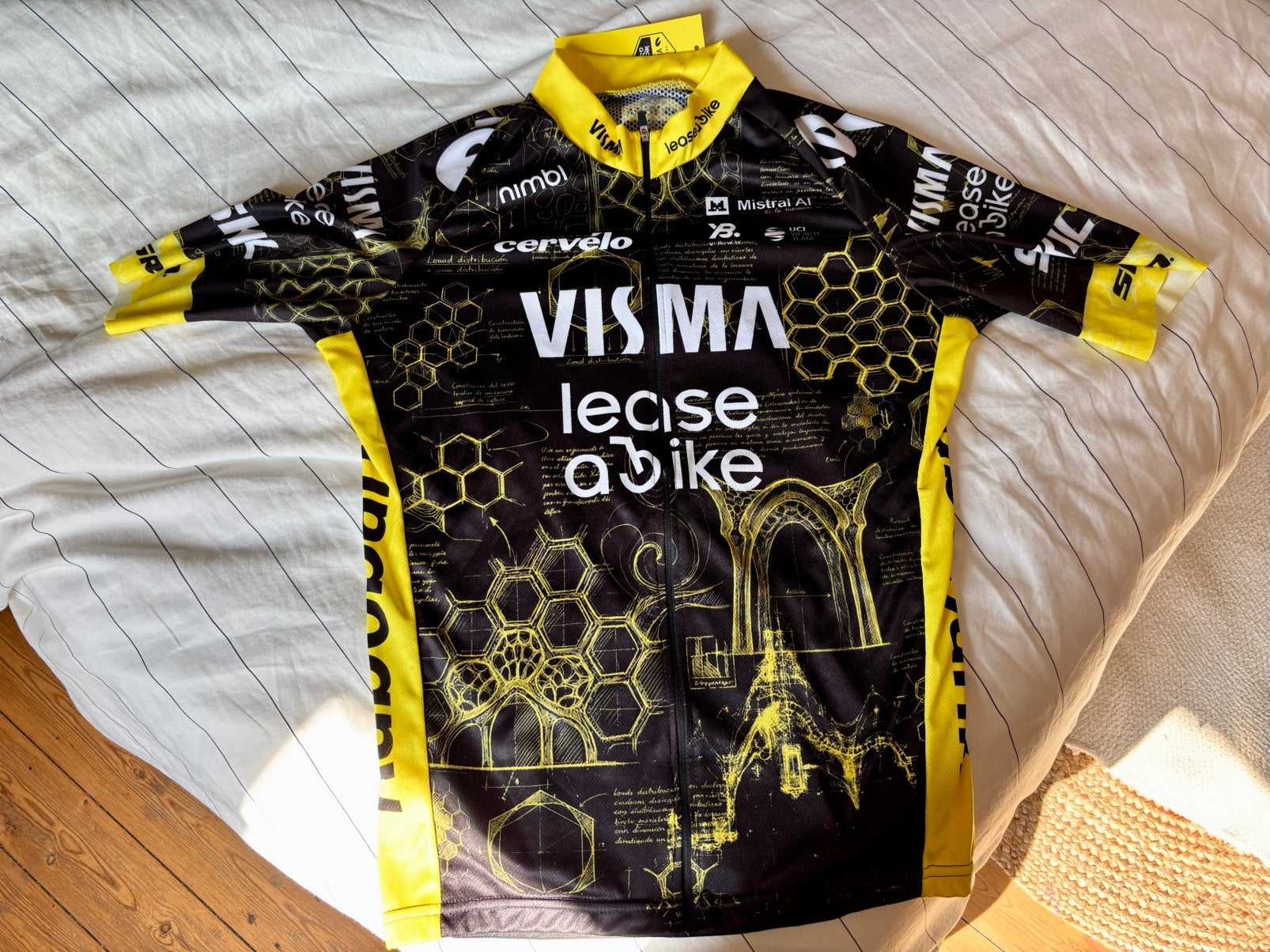 Maillot XL Visma lease a bike - Tour de france 26, Enlèvement, Neuf, Vêtements