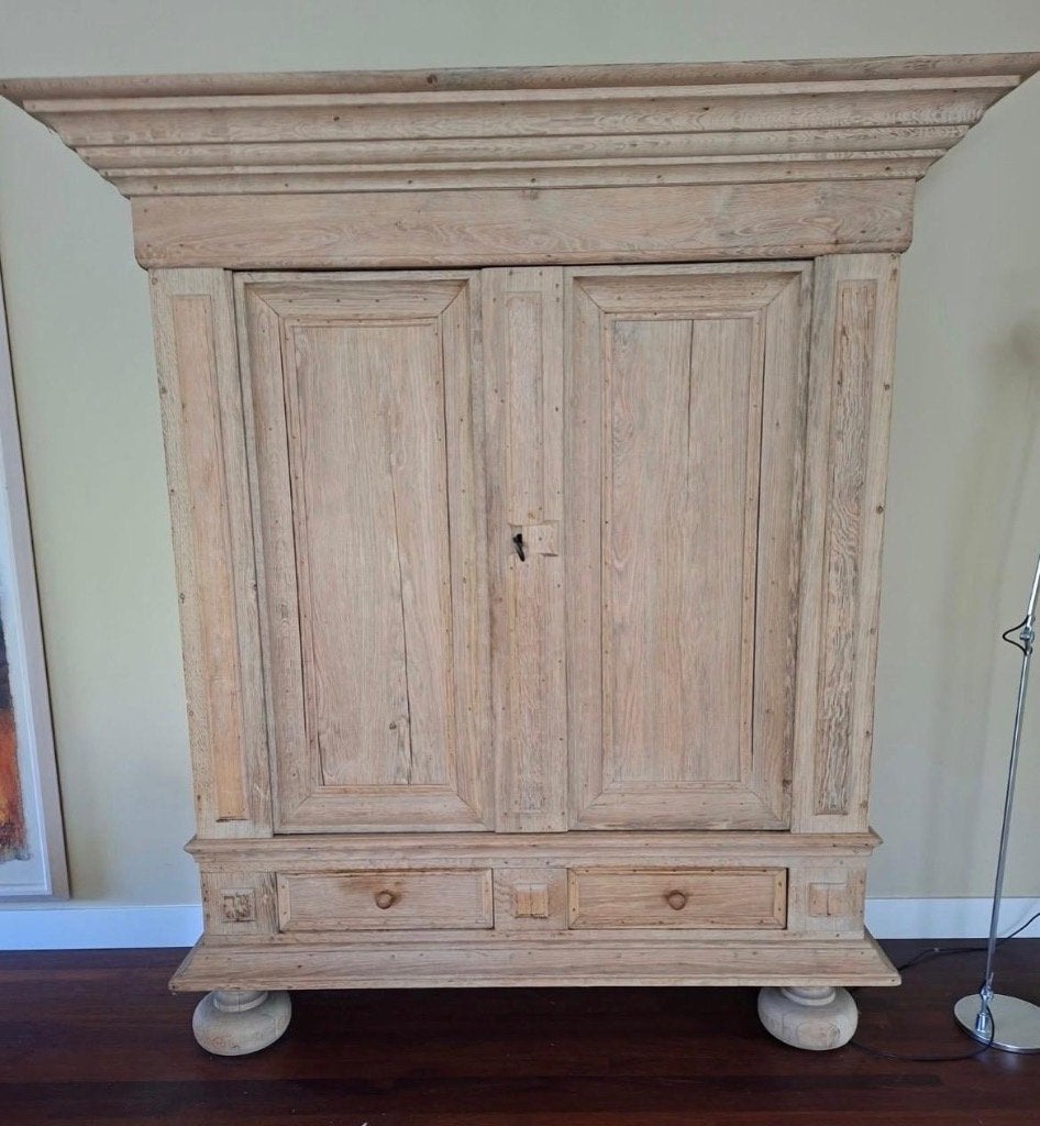 Landelijke 18 eeuwse kast, Huis en Inrichting, Ophalen, 100 tot 150 cm, 200 cm of meer, 18 eeuwse landelijke kast