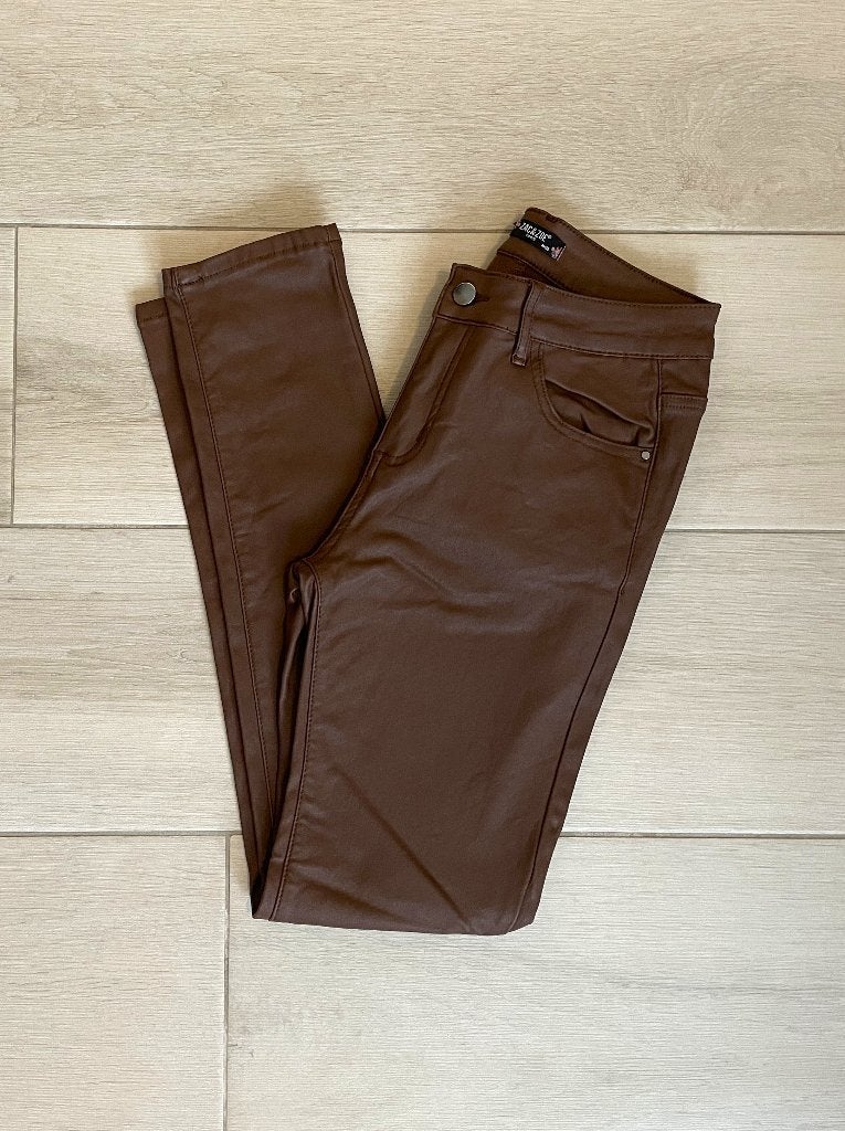 Bruine skinny stretchbroek van Zac & Zoe (M/38), Zac & Zoe, Taille 38/40 (M), Enlèvement ou Envoi, Comme neuf