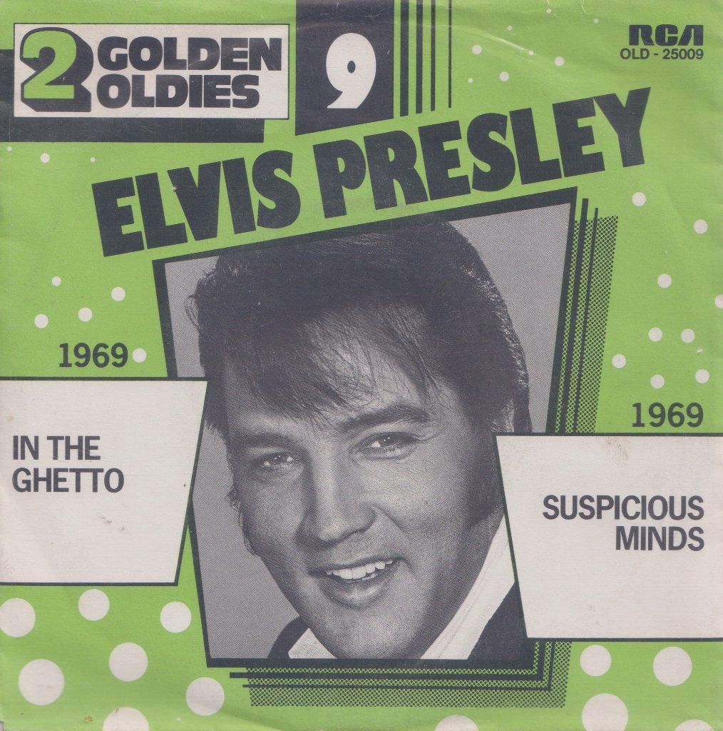 Elvis Presley – In the ghetto / Suspicious minds - Single, Gebruikt, 7 inch, Single, Ophalen of Verzenden