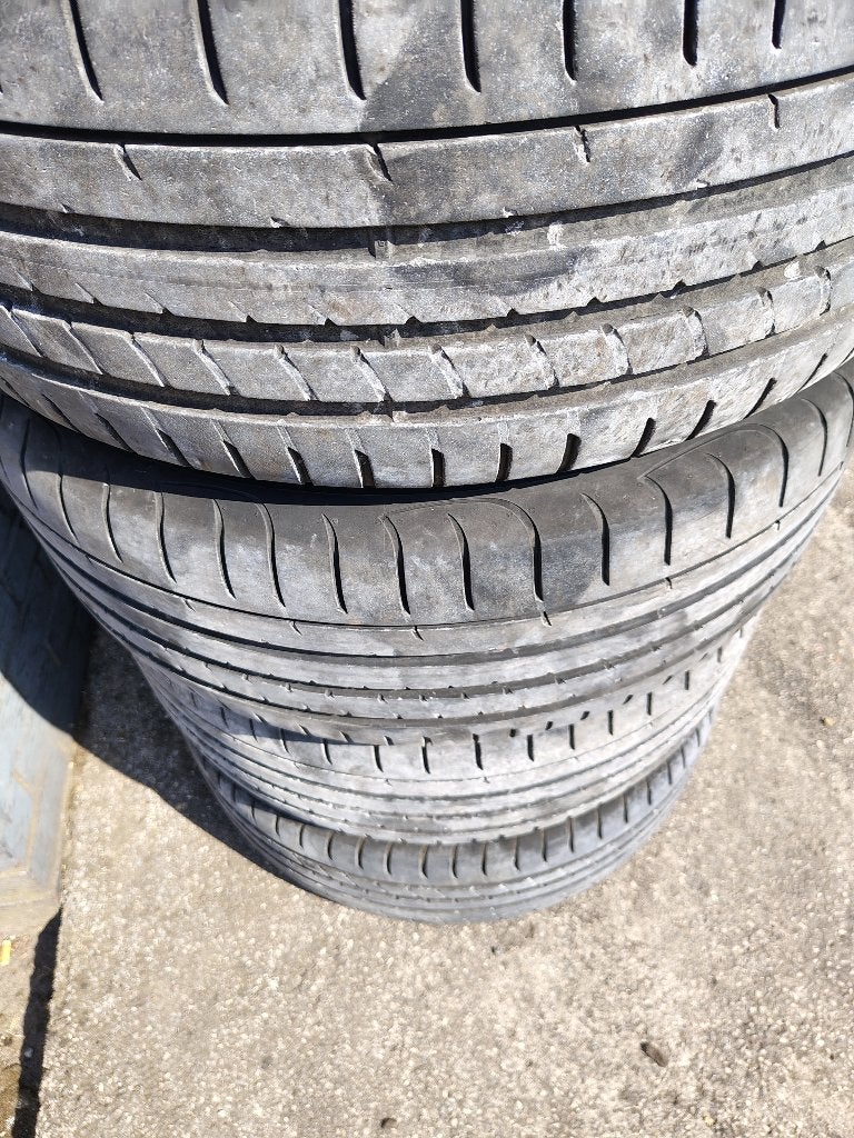 4.pneus été 255/55/19 Goodyear, Autos : Pièces & Accessoires, 255 mm, Pneus été, Pneu(s), Utilisé