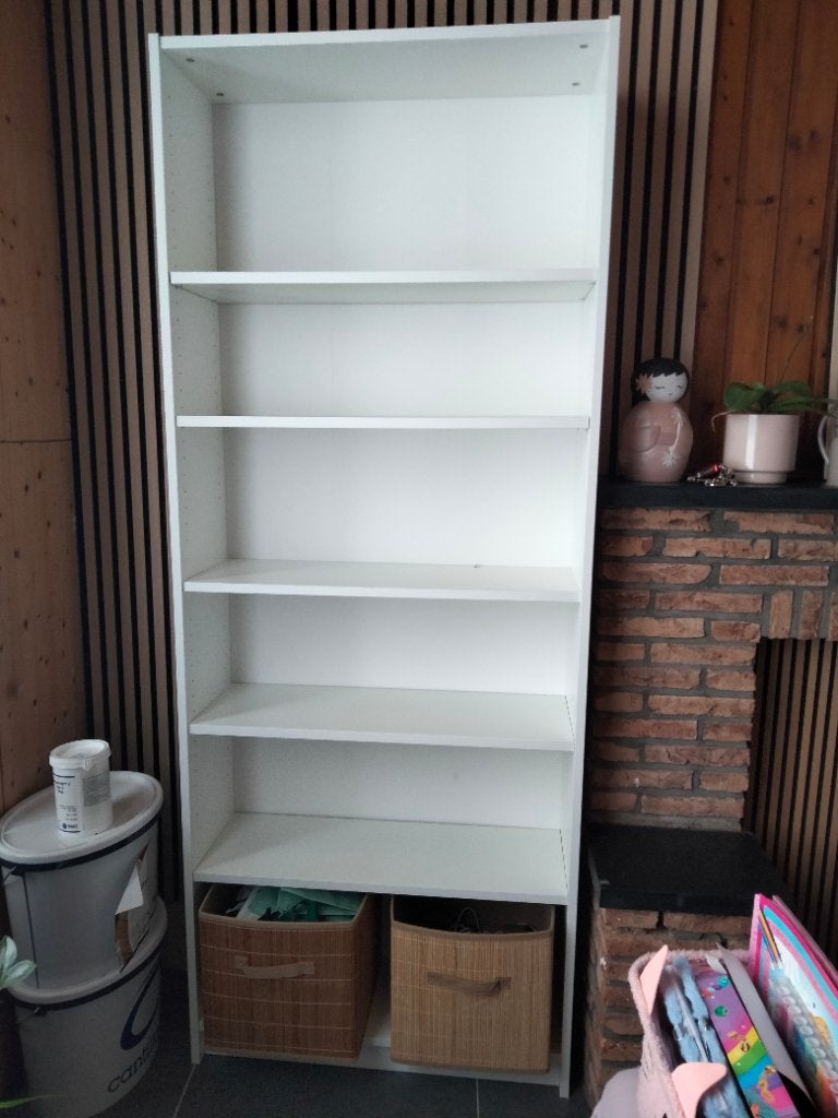 Boekenkast, 25 à 50 cm, Avec tablette(s), Comme neuf, 50 à 100 cm