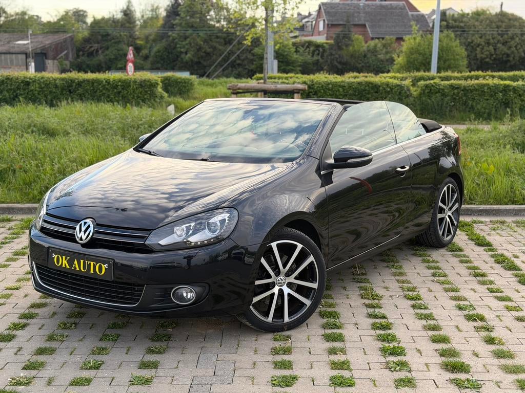 Vw Golf 1.4 Tsi Cabriolet Garantie 12 Mois, Cuir, Euro 5, Achat, Noir