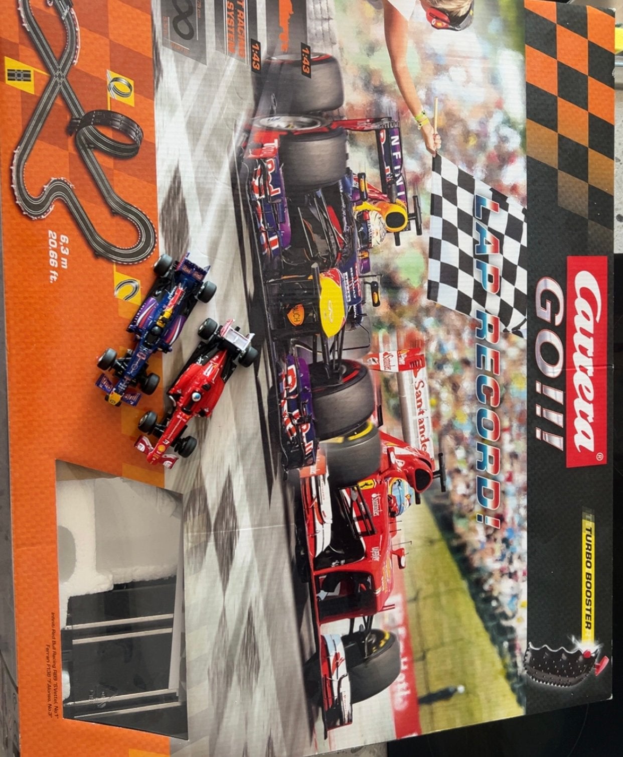 Carrera Go Racebaan, Ophalen, Zo goed als nieuw, Racebaan, Carrera