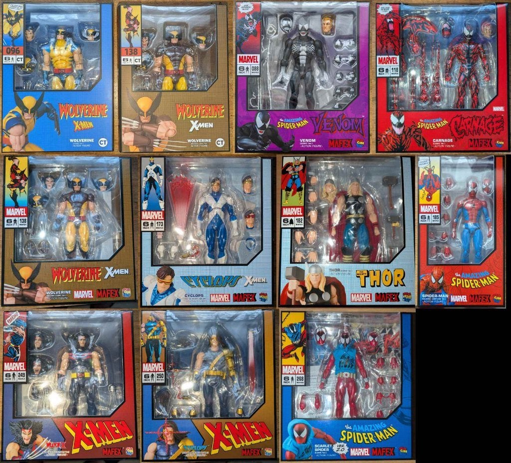 Collection MAFEX - CT - Marvel Legends MARVEL, Collections, Envoi, Comme neuf