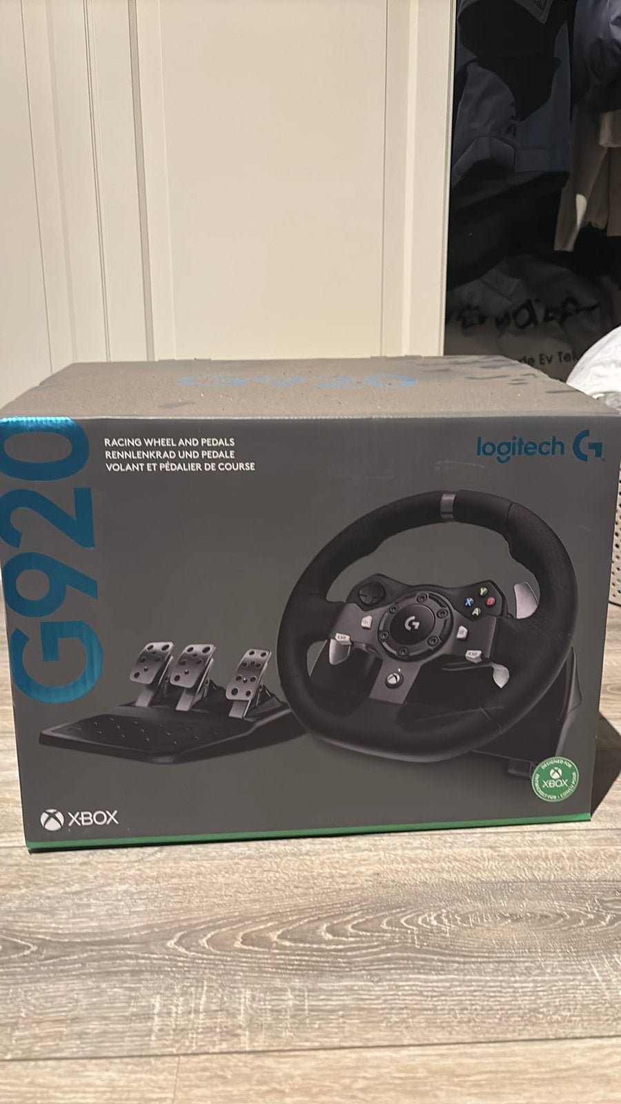 Logitech g920 stuurwiel, Consoles de jeu & Jeux vidéo, Enlèvement, Comme neuf