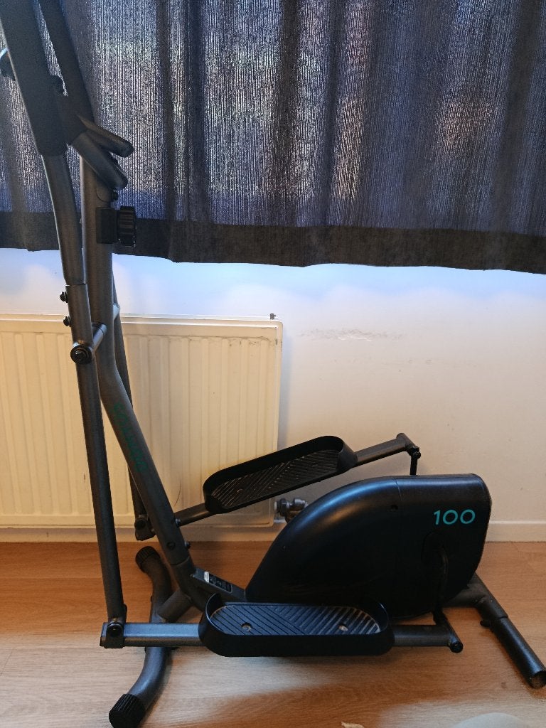 vélo elliptique Domyso EL 100, Ophalen, Gebruikt, Metaal, Crosstrainer
